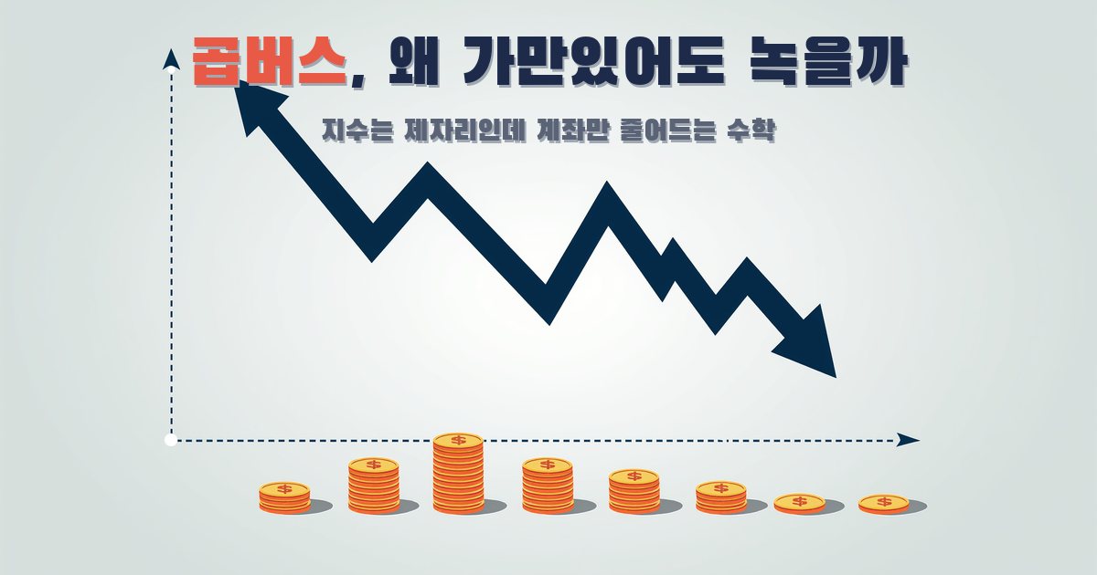 곱버스로 하락장에도 번다? 계산기 두드려보고 생각이 바뀐 이야기
