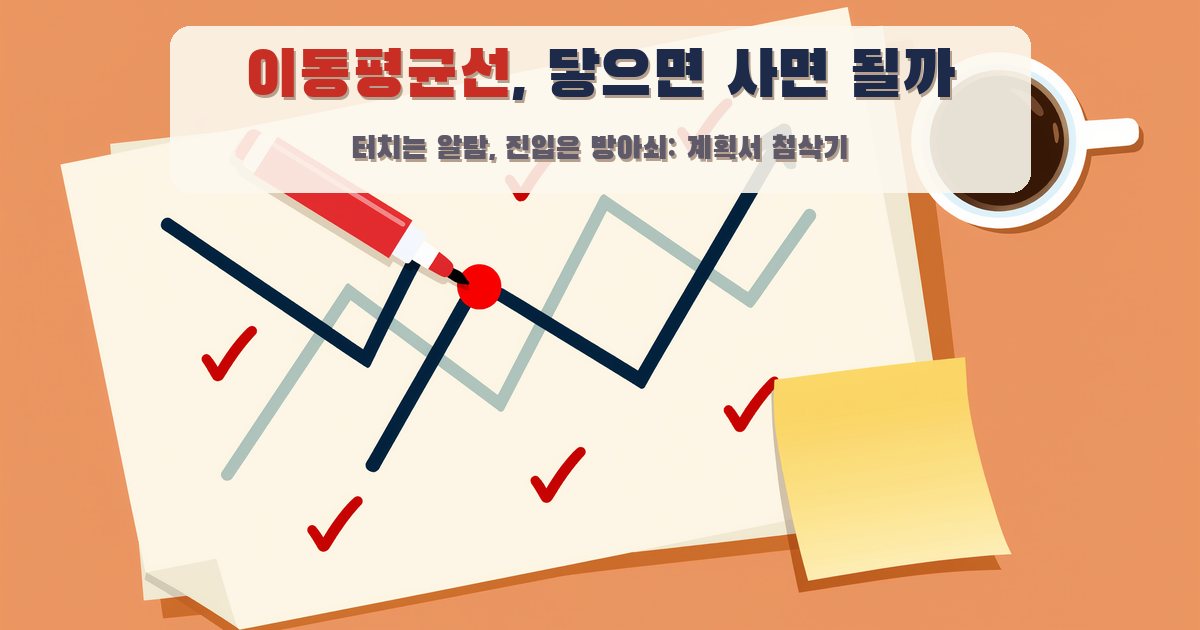 이동평균선 터치하면 매수? 제 계획서에서 구멍 세 개를 찾았습니다